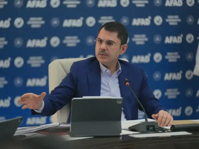 Bakan Murat Kurum Hatay’da Il Koordinasyon Toplantısına Katıldı