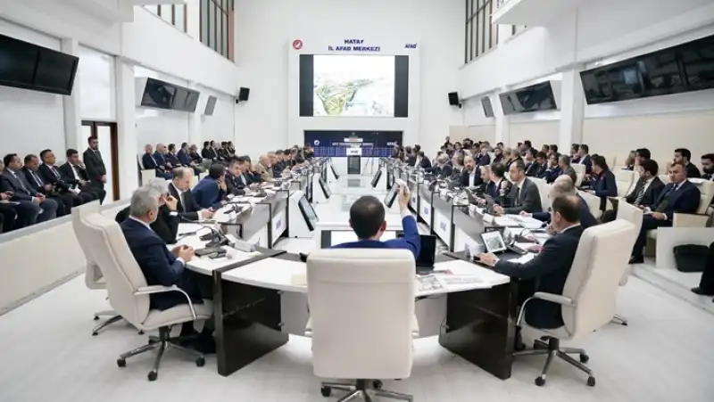 Bakan Murat Kurum Hatay’da Il Koordinasyon Toplantısına Katıldı