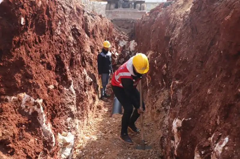 Reyhanlı’da Kanalizasyon çalışmaları Başladı