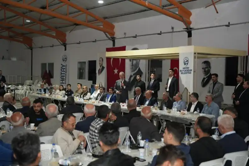 HBB’den Kumluda Birlik Ve Beraberlik Sofrası