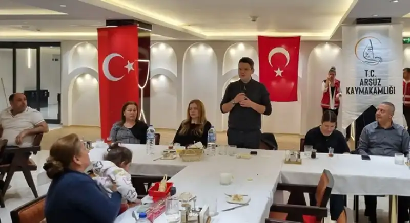 Arsuz’da İftar Sofrası Yetim Çocuklar İçin Kuruldu