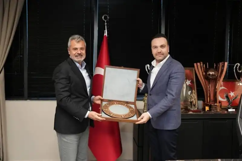 Gençlik Kolları Genel Başkanı İbiş’ten Başkan Öntürk’e Ziyaret