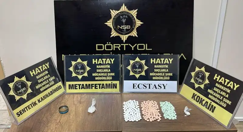 Hatay Emniyetinden Erzin'de Uyuşturucu Operasyonu