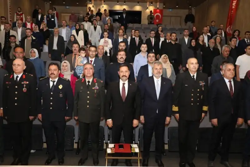 Başkan Öntürk, Devlet övünç Madalyası Tevcih Törenine Katıldı