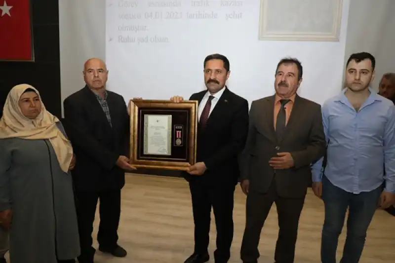 Başkan Öntürk, Devlet övünç Madalyası Tevcih Törenine Katıldı