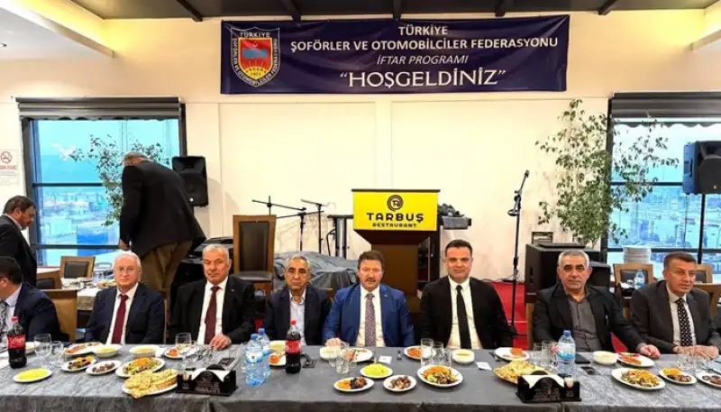 TSOF Hataylı şoför Esnafıyla Iftarda Buluştu