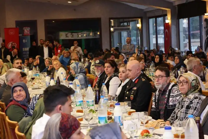 Şehit Aileleri Ve Gaziler Iftar Sofrasında Buluştu