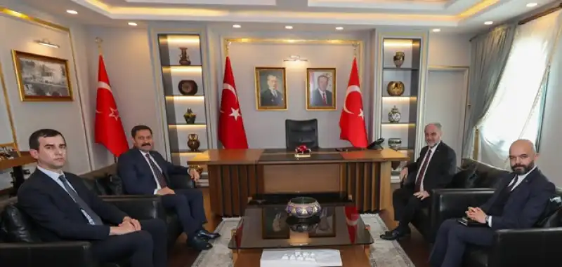 Türkiye'nin Şam Büyükelçiliği Geçici Maslahatgüzarı Köroğlu'ndan Vali Masatlı'ya Ziyaret 