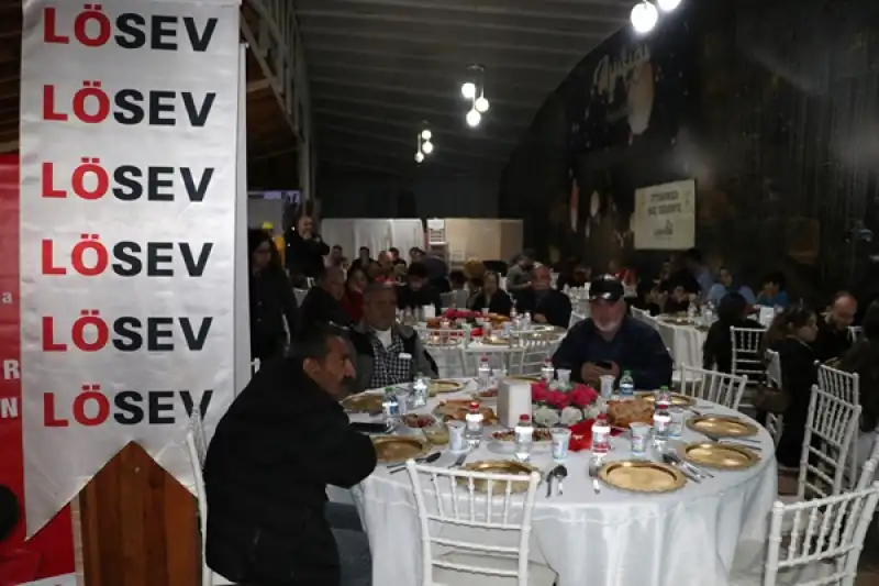Hatay'da Geleneksel LÖSEV Iftar Programı Düzenlendi