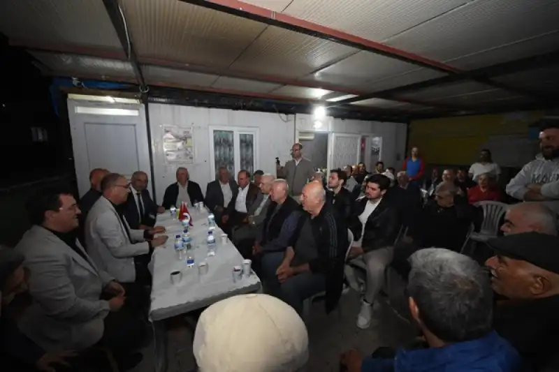 Yapar, Güzelburç Mahallesi’nde Vatandaşlarla Buluştu 