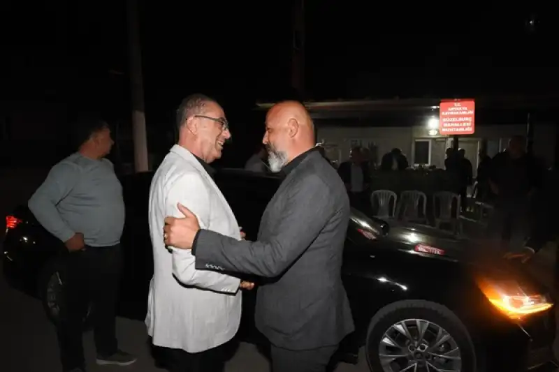 Yapar, Güzelburç Mahallesi’nde Vatandaşlarla Buluştu
