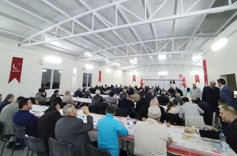 Saadet Partisi Hatay İl Başkanlığı Geleneksel İftar Programı Düzenledi