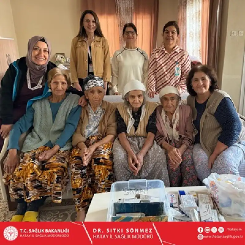 Erzin Devlet Hastanesi Yaşlılar Haftası Ziyareti