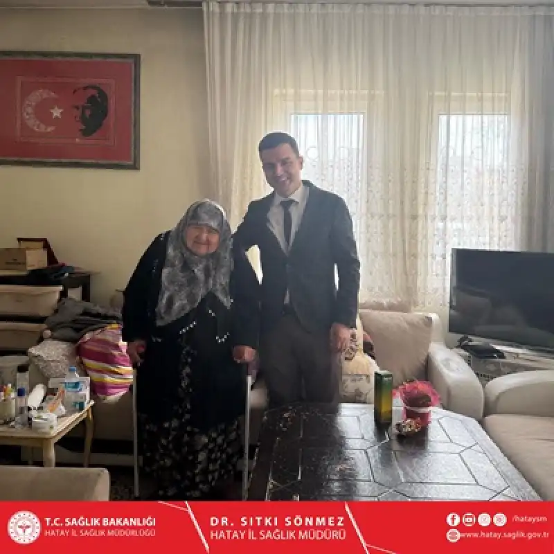 Erzin Devlet Hastanesi Yaşlılar Haftası Ziyareti
