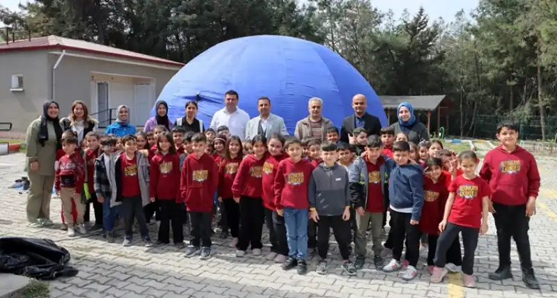 Altınkaya Anaokulunda Uzay Çadırı Heyecanı