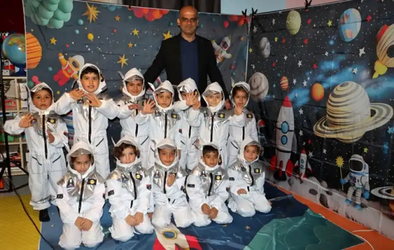 Altınkaya Anaokulunda Uzay Çadırı Heyecanı