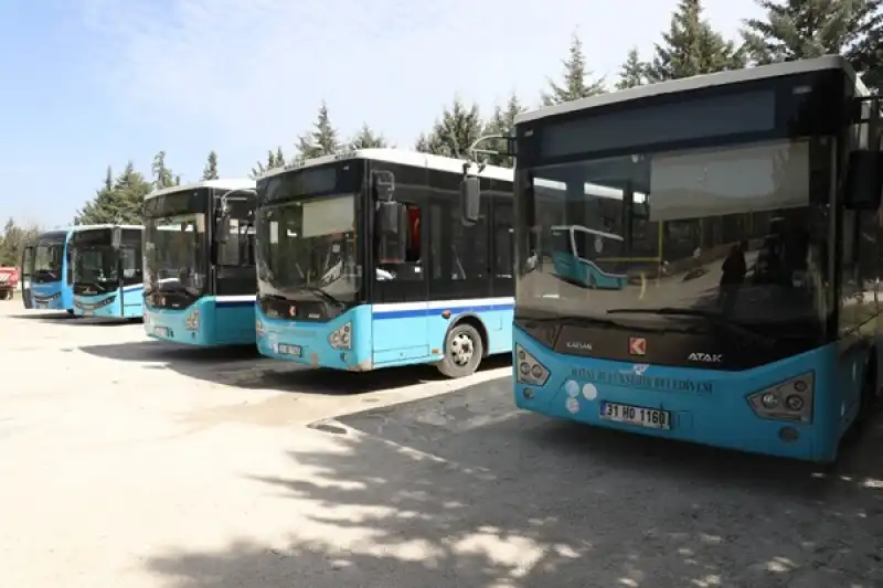 Antakya Ve Defne’de Bayramda Ulaşım Ücretsiz