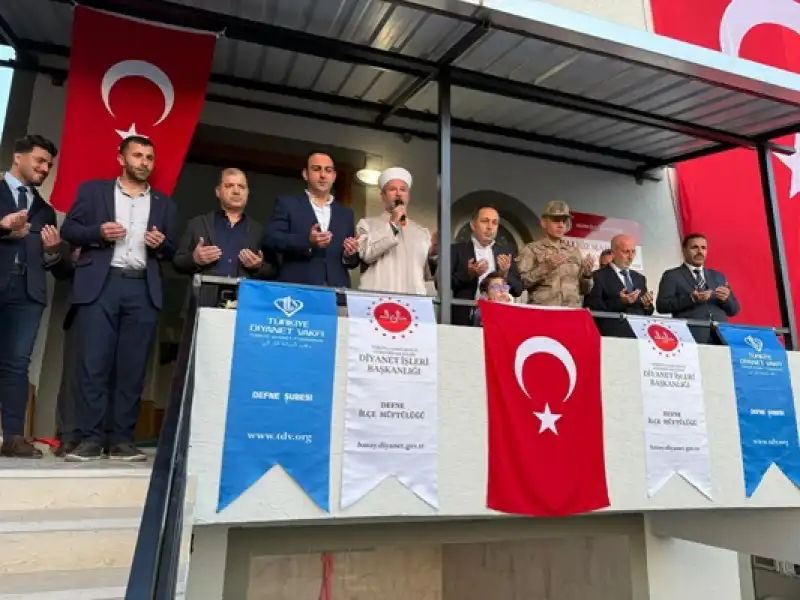 Ballıöz Mahallesi Camii Dualarla Açıldı