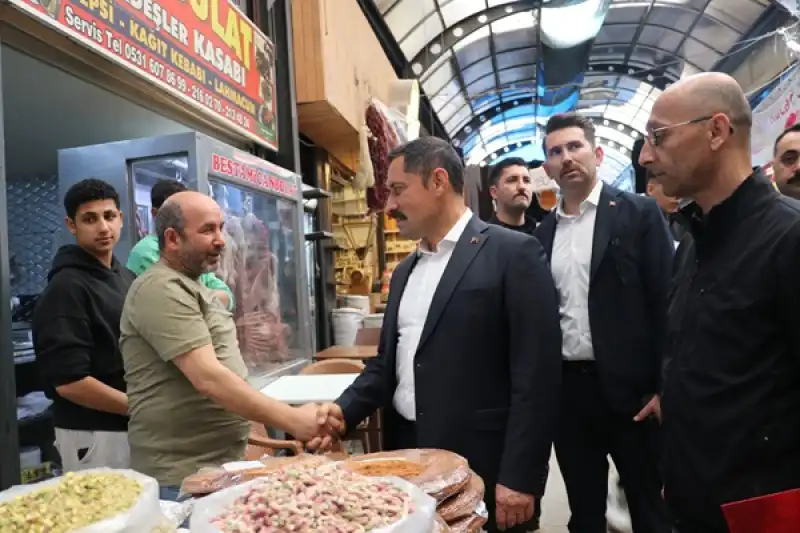 Hatay Valisi Mustafa Masatlı, Tarihi Uzun Çarşı Esnafıyla Bayramlaştı