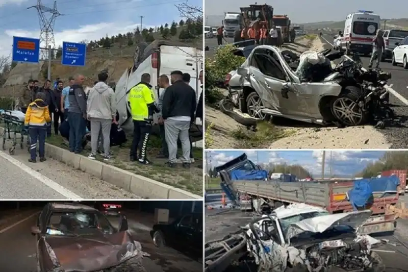 Ramazan Bayramı'nın İlk Gününde Trafik Kazaları Bilançosu: 5 Ölü, 1.219 Yaralı