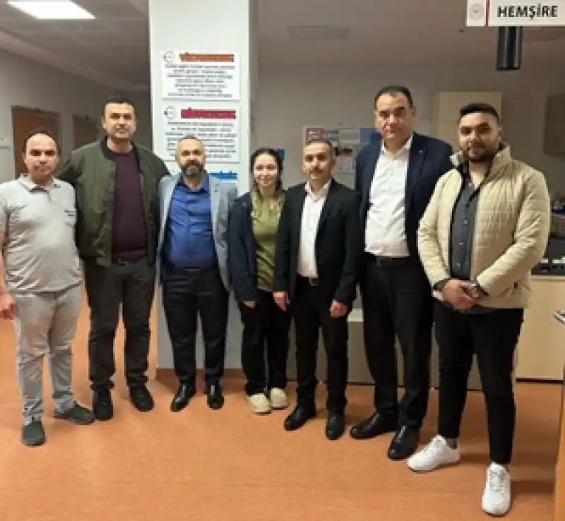 Belen Devlet Hastanesine Bayram Ziyareti