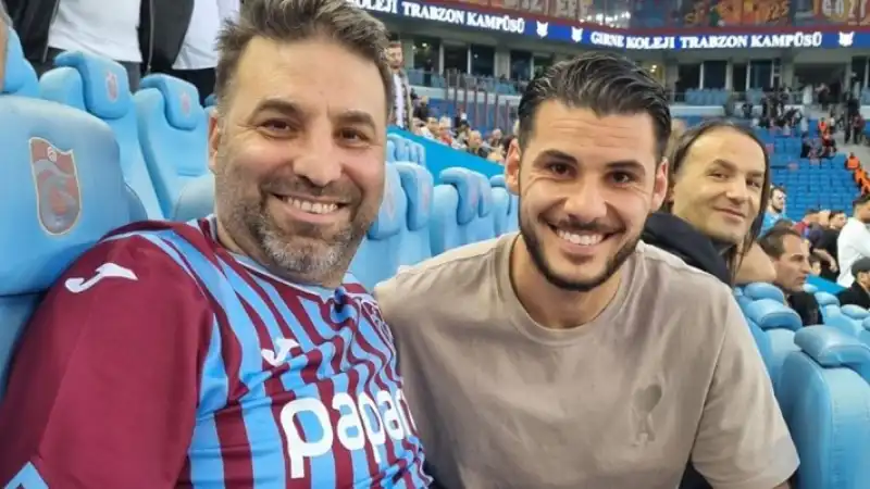 Görkem Sağlam, Trabzonspor-Göztepe Maçını Tribünden Takip Etti