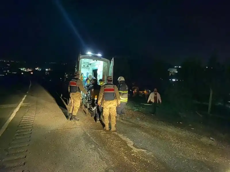 Topboğazı Mevkiinde Trafik Kazası!