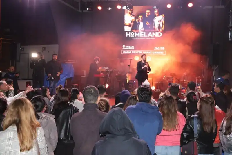 Homeland Müzik Grubu Hatay'da Konser Verdi