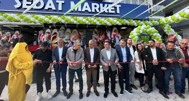Sedat Market’in 3. Şubesi Görkemli Bir Törenle Açıldı