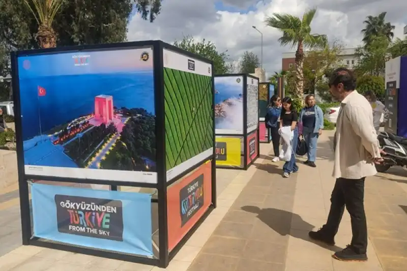Festivali “Gökyüzünden Türkiye” Sergisi Renklendirecek