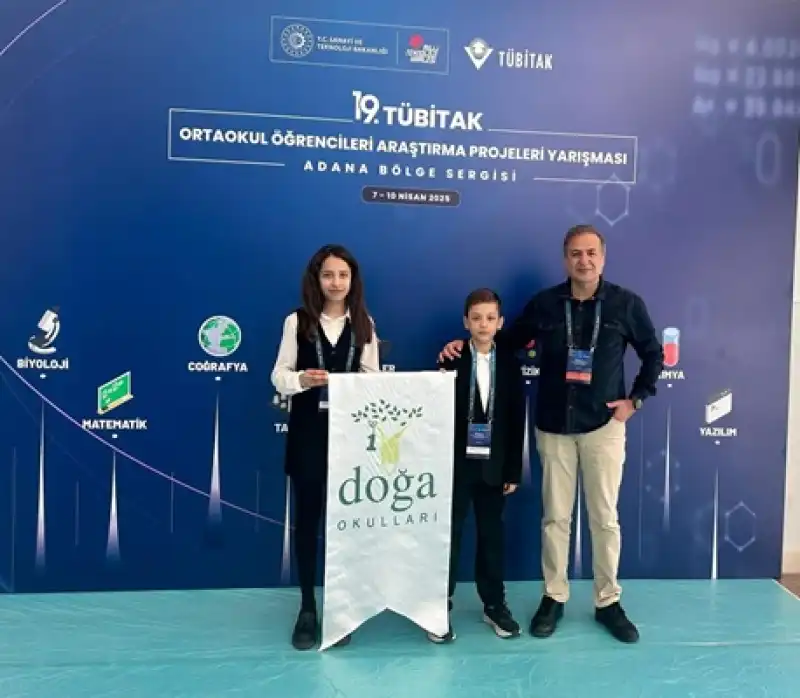 TÜBİTAK Türkiye Finali’nde Hatay Doğa Koleji Gururu!