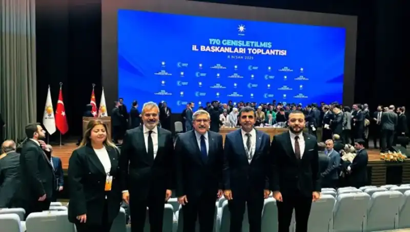 Ak Parti Il Başkanları Toplantısında Hatay Tam Kadro