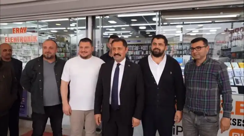 Vali Masatlı, Esnafları Ziyaret Etti 