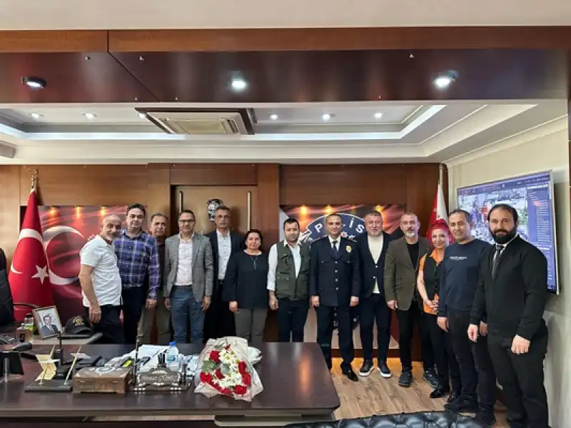 İGC'den Emniyet Müdürü Nevzat Güneş'e Anlamlı Ziyaret 