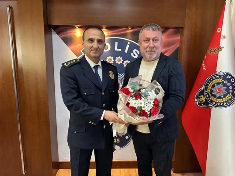 İGC'den Emniyet Müdürü Nevzat Güneş'e Anlamlı Ziyaret 