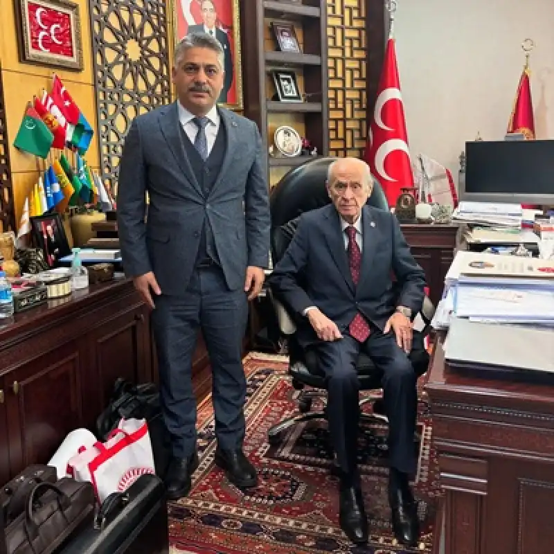 MHP Hatay İl Başkanı Metin Taşçı’dan Genel Başkan Bahçeli’ye Ziyaret