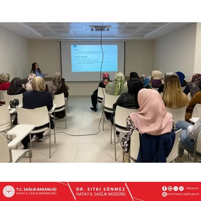 Reyhanlı Sağlıklı Hayat Merkezinde Sağlıklı Hayat Akademisi (SAHA) İlk Oturumu Başladı
