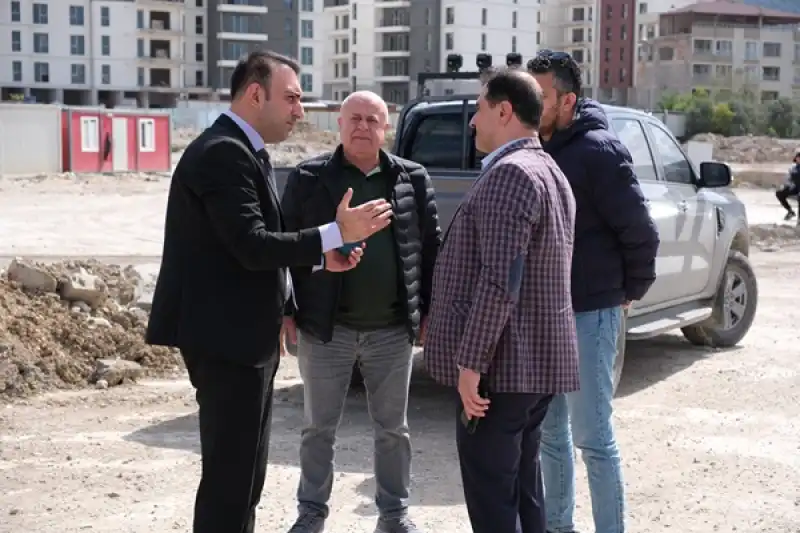 Başkan Halil İbrahim Özgün Uğur Mumcu Bulvarı’nda Keşif Yaptı