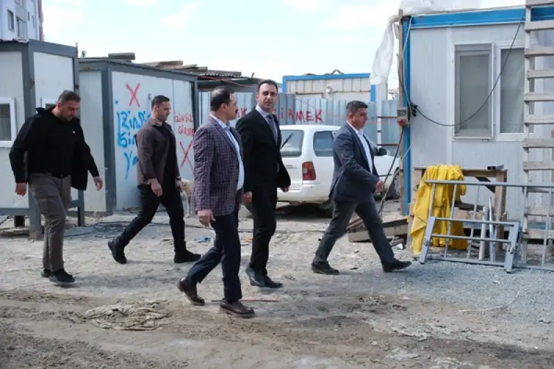 Başkan Halil İbrahim Özgün Uğur Mumcu Bulvarı’nda Keşif Yaptı