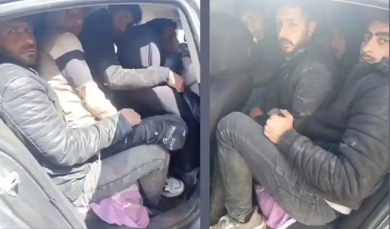 Antakya'da 8 Kaçak Göçmen Yakalandı!