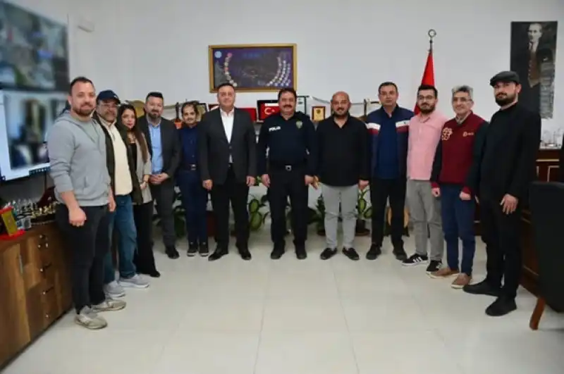 Hatay Basın Cemiyetinden Gökçeye Ziyaret