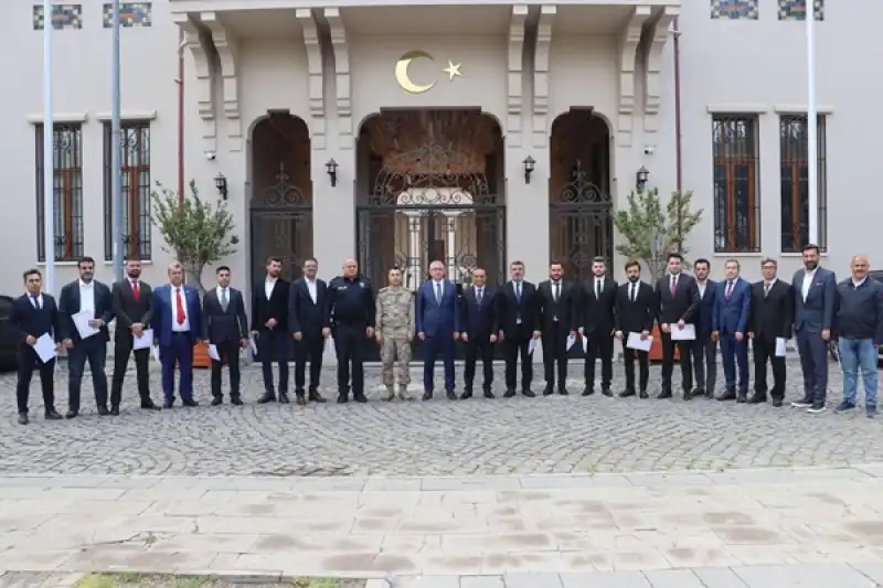 İskenderun'da Emniyet Ve Jandarma Mensuplarına Başarı Belgesi 