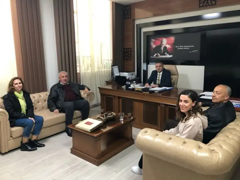 Yeşilay Hatay Şubesinden Başhekim Koyuncu'ya Ziyaret