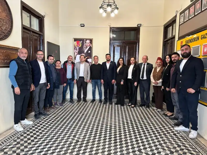 ADD Karaağaç Şubesi'nden İskenderun Gazeteciler Cemiyetine Ziyaret