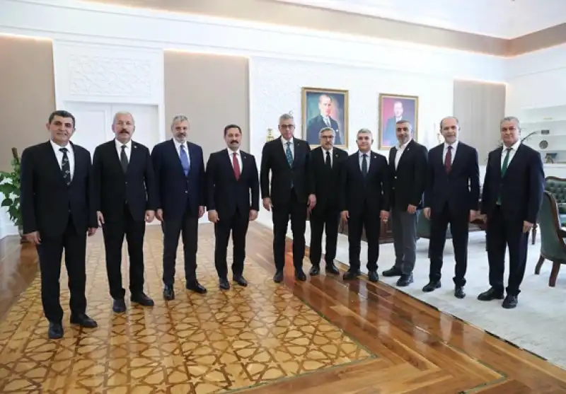 Vali Masatlı’dan Ankara’da Hatay Zirvesi!