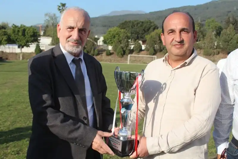 Hatay Süper Lige Çıkan Azganlıkspor’da Kupa Sevinci