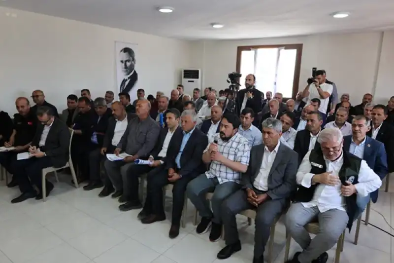 Başkan Öntürk Hassalı Muhtarları Dinledi