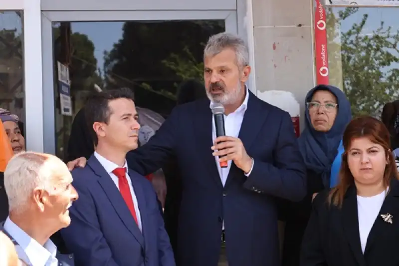 Başkan Öntürk Hassa Teşkilat Binası Açılışına Katıldı