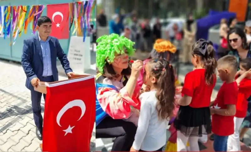 Aşağıoba İlkokulu'nda 23 Nisan Coşkusu 
