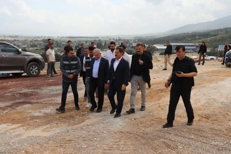 İçişleri Bakan Yardımcısı Karaloğlu, Hatay'da Incelemelerde Bulundu
